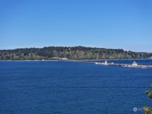 View of the Hood Canal Bridge