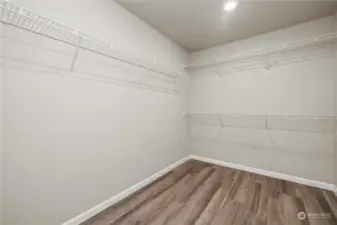 Primary Walk In Closet