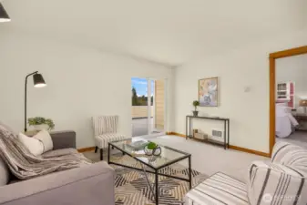 So spacious, light and bright, PLUS access to the massive VIEW DECK!