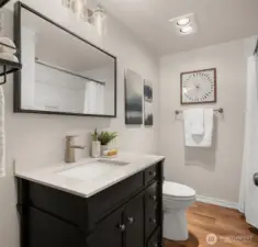 Downstairs full-bathroom
