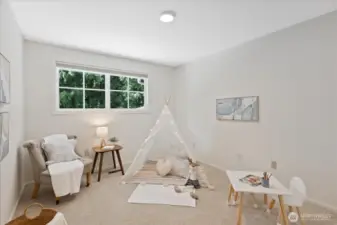 Upper level 3rd bedroom