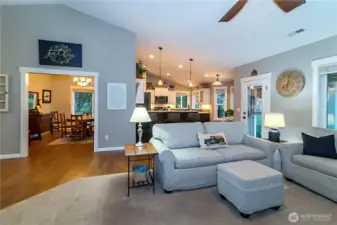 Great sightlines and natural light