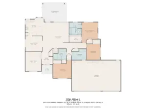 Floor plan w/ approximate dimensions