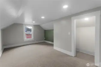 Upper back bedroom