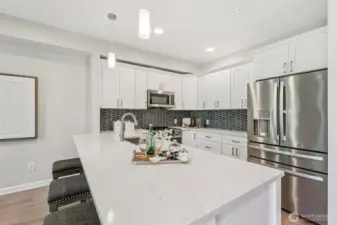 New appliances, granite counters, new cabinets, lighting beautiful