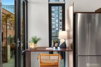 Inspiring workspace. Create here.