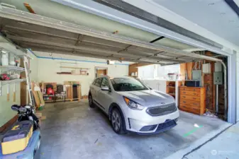 Unit 3020 can make use of this two car garage as well as the two driveway parking spaces.