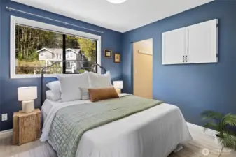 Upper level bedroom