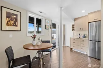 Lower level with access to waterfront deck