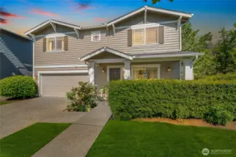Welcome to this stunning home on a corner lot, featuring fresh exterior paint and charming covered front porch.