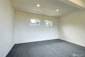 Newly Finished Family Room Off Kitchen