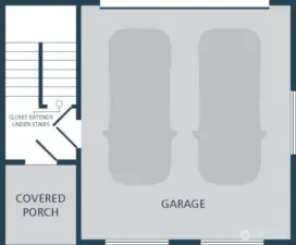 IMAGE IS A RENDERING Photographs are for illustrative purposes only. Features, finishes, interior/exterior colors, landscaping and floorplan shown may vary from actual homes built.