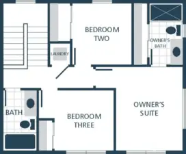 IMAGE IS A RENDERING Photographs are for illustrative purposes only. Features, finishes, interior/exterior colors, landscaping and floorplan shown may vary from actual homes built.