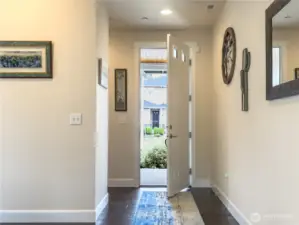 Impressive Entry and 8' Door