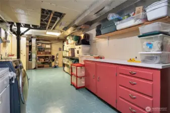 Storage galore...OR remake this space into something new.