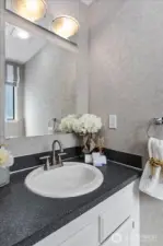 1/2 bath downstairs