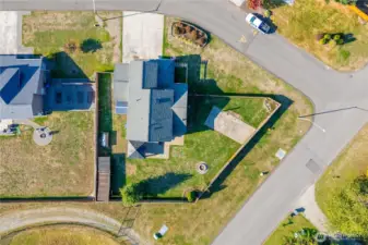 So much space to enjoy! Check out this aerial view of the property