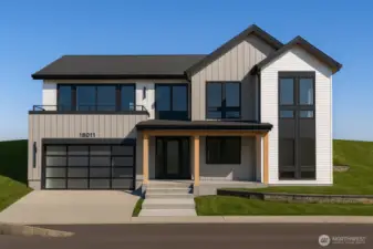 The images included in this listing are artist's renderings and are for illustrative purposes only. They represent the proposed design and layout of the property and may not reflect the final construction, finishes, or features. Actual features, finishes, and dimensions may differ from those shown.THIS IS RENDERING REPRESENTS THE NEW CONSTRUCTION BUILD OPTION