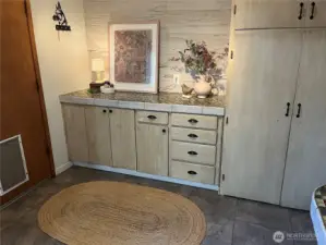 Additional storage for laundry