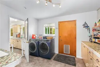 Huge Laundry room