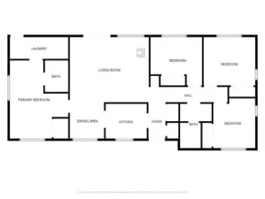 Functional and versatile layout!