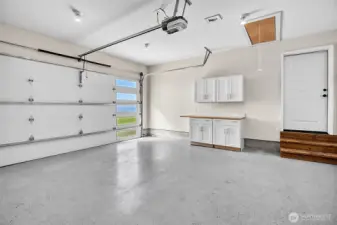 Garage - Storage, Wired for Generator & 50 RV/EV Plug