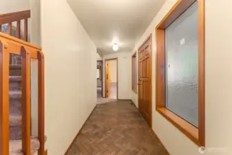 Front hall to primary suite