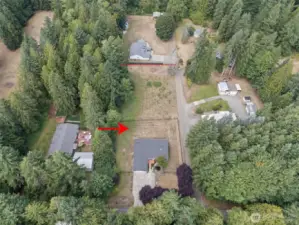 The property extends well beyond the fenced area, giving you additional space for gardening, play, or future projects—plenty of room to make it your own. Red Dotted Line is approx. back property line.