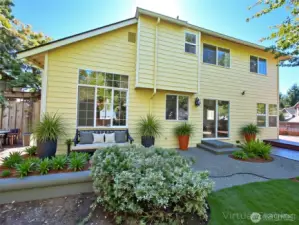 Back of House virtually staged