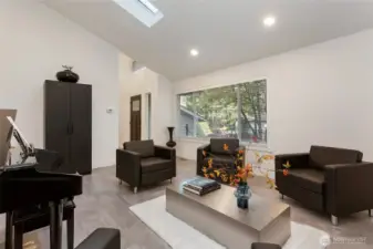 Living room on main level