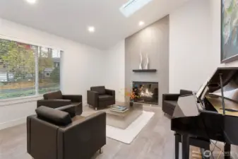 Another view of living room.  This is a grand entrance to your new home