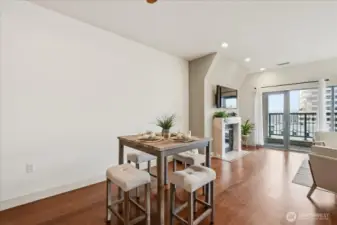 Great Room, High Ceilings, Huge Windows, City View