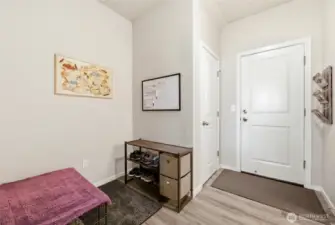 Mud Room and storage closet