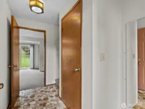 As you enter the home, you'll notice the great bones to the home just need some cosmetic updating to make this home shine again.