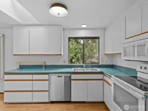 New cabinets and appliances would make all of the difference.