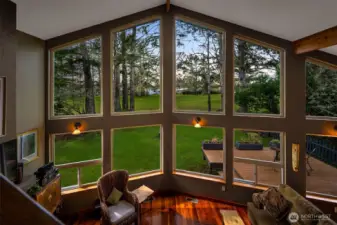 Gorgeous views of the Golf Course