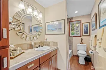 main floor full bathroom