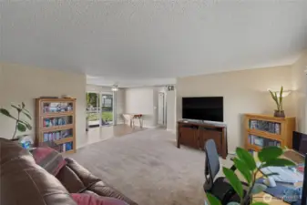 Living and dining area