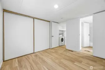 One of two bedrooms.