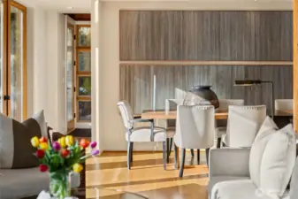 Dine in luxury... while enjoying the view.