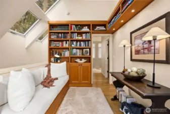 2nd floor is a through primary retreat occupying the entire level..