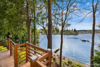 The view from the guest house... the guest won't want to leave...