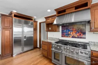 Sub-Zero fridge and freezer...