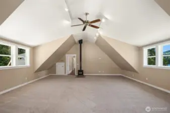 Great room with a private entrance