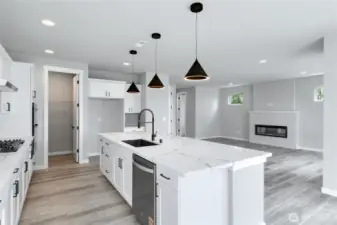 Photos are of a home in a different community and are for illustration purposes only to reflect typical finishes.  May depict seller enhancements.  Colors and options may vary.