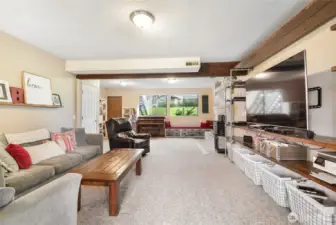 Also features slider to deck and just a few steps to fantastic backyard area!