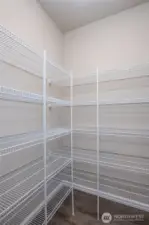 Large walk in pantry