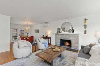 Beautifully maintained 3-bdrm, 2-bath home with a natural flow between the living, dining, and kitchen spaces.