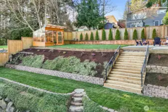 Freshly Sodded and ready for Spring.