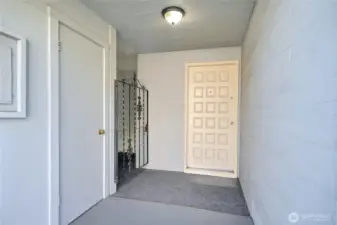Front Entrance/ top of stairs
